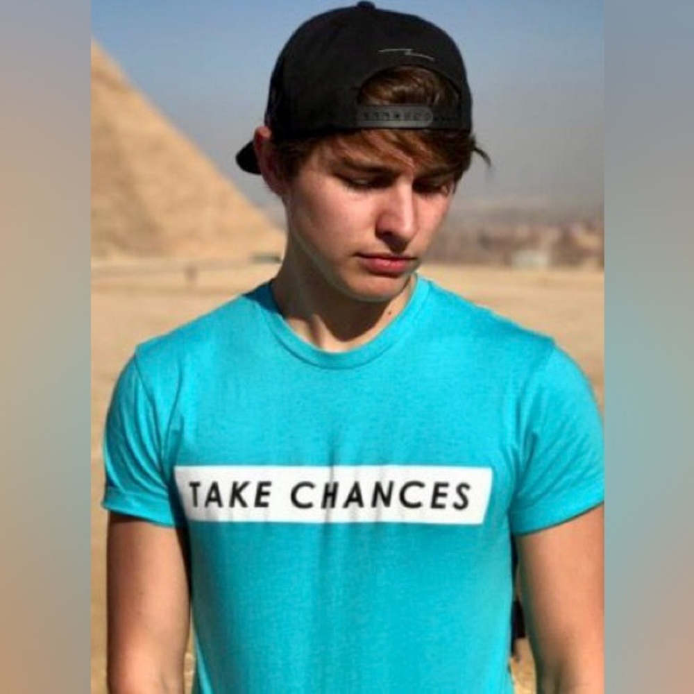ISO Colby Brock “Take Chances” T-shirt